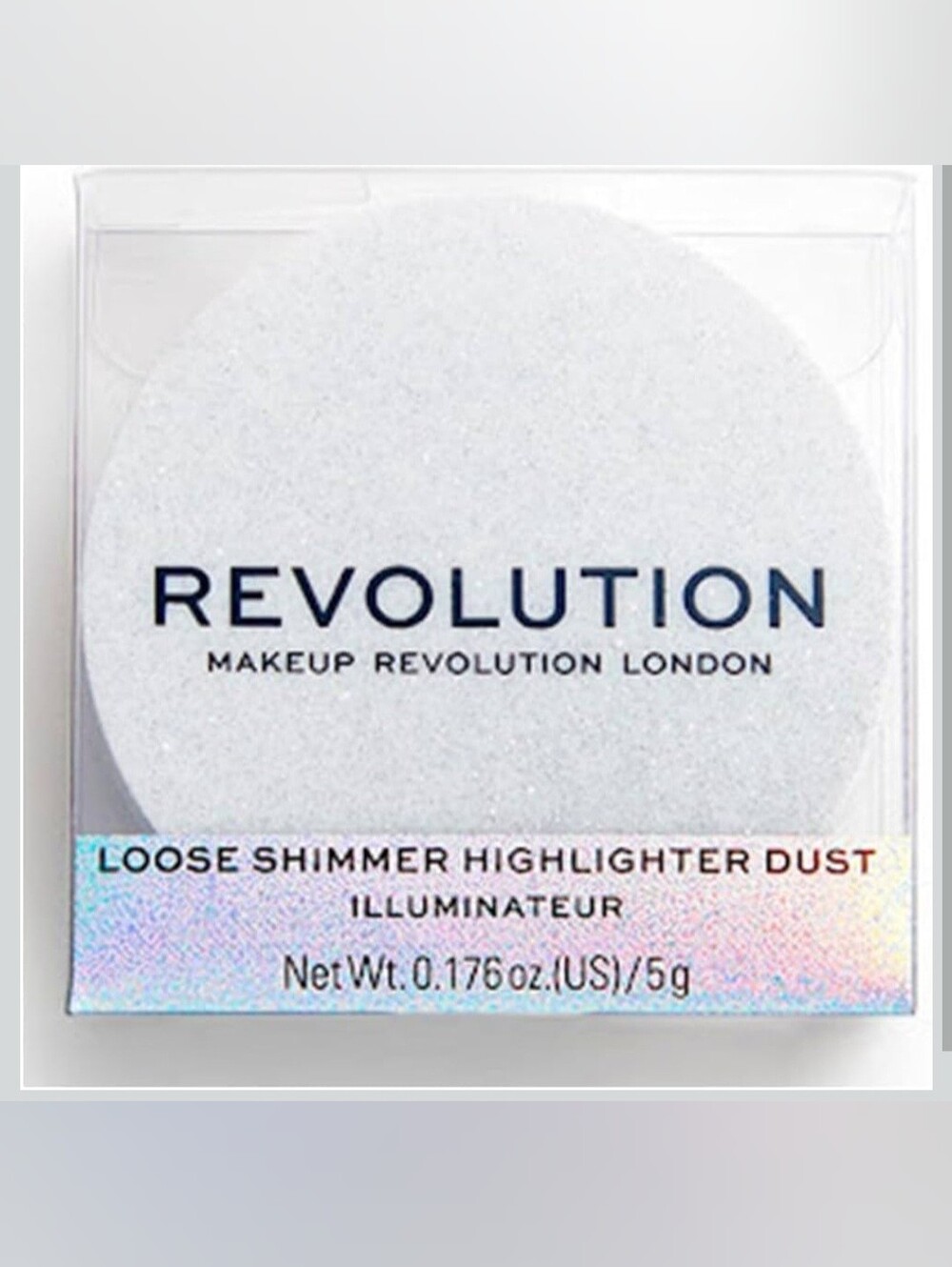 Revolution NEW Loose Shimmer Highlighter - White